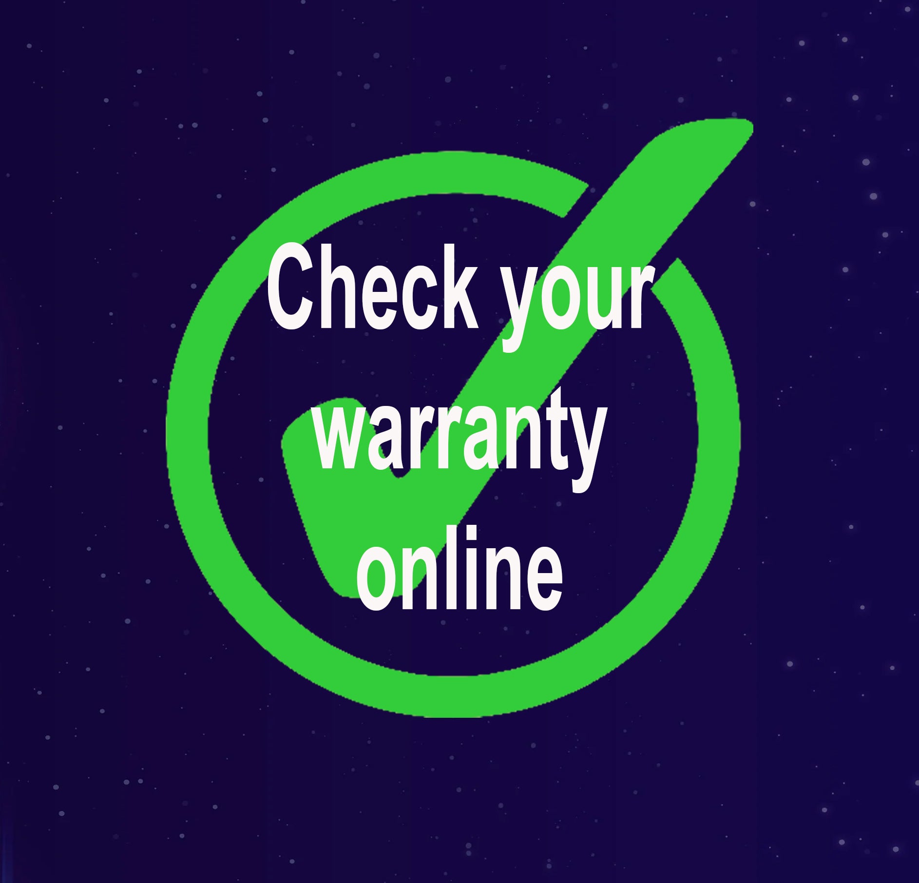 Warranty Check - My Store